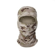 Balaclava Summer Camo Face Mask, Sun Protection Cooling Neck Gaiter Breathable Face Cover Cycling Motorcycle, Camouflage Fishing Hunting Face Cover for Women Men Outdoor Sports E8X7